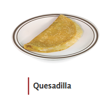 Quesadilla de queso